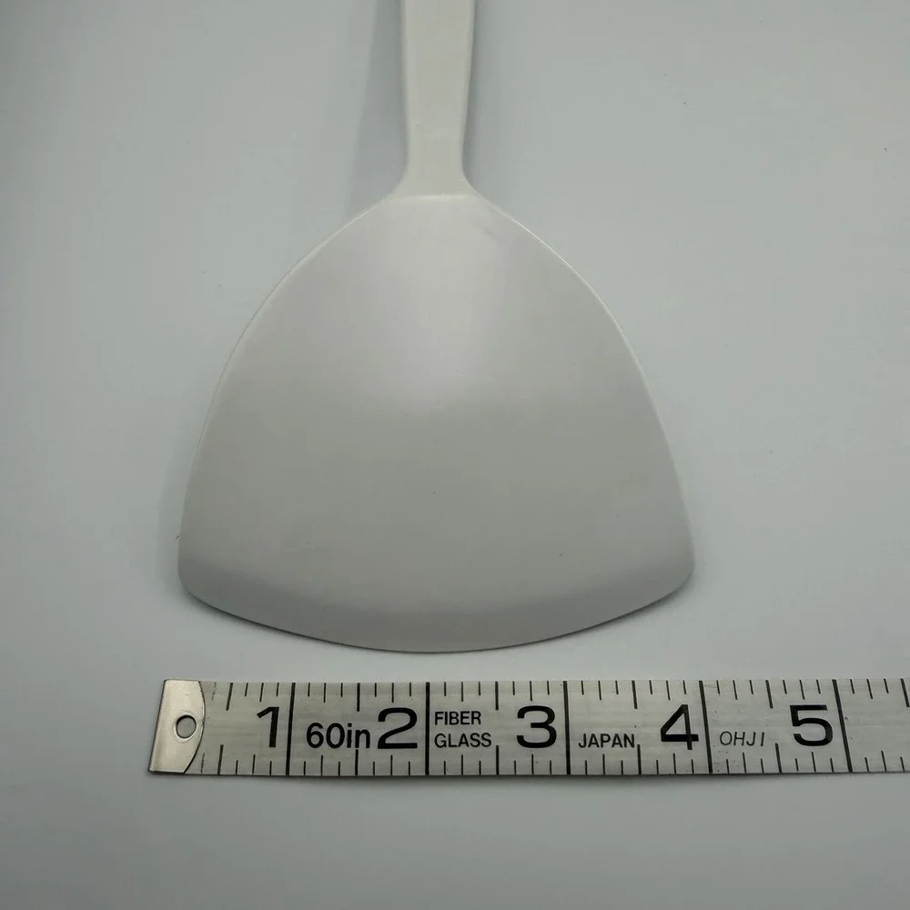 (2) Vintage COPCO Spatula Wok Turner Flipper White Melamine 2530-55